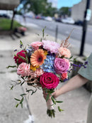 Bouquet de mariée coloré B012