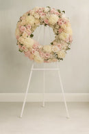 Luxury Pink & White Wreath
