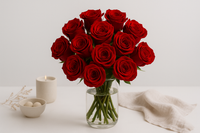 12 Freedom Red Roses bouquet