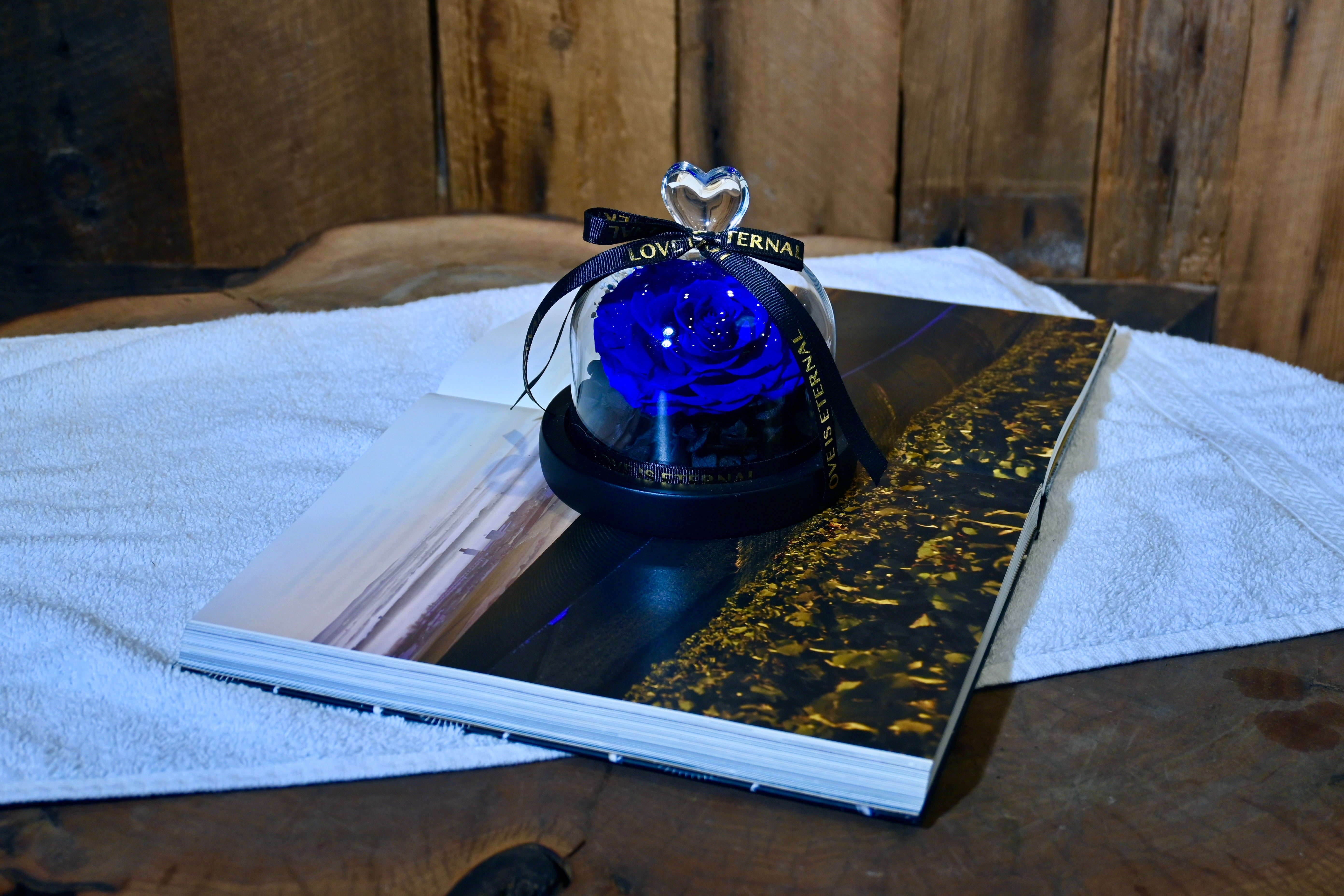 Preserved Blue Rose