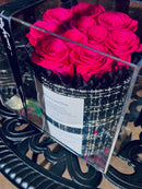 Preserved Hot Pink Bouquet