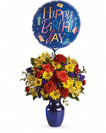 Bouquet d'anniversaire envolé T24-1A