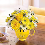 Bouquet Soyez Heureux avec Roses T43-1A