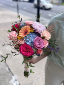 Bouquet de mariée coloré B012