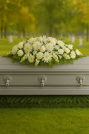 Pease White Casket