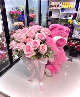 Fluffy Rose Hug