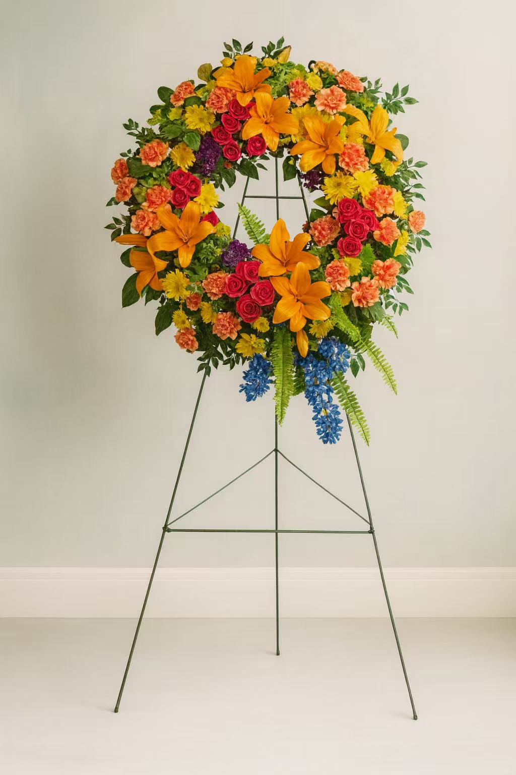 Rainbow Wreath