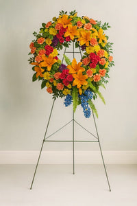 Rainbow Wreath